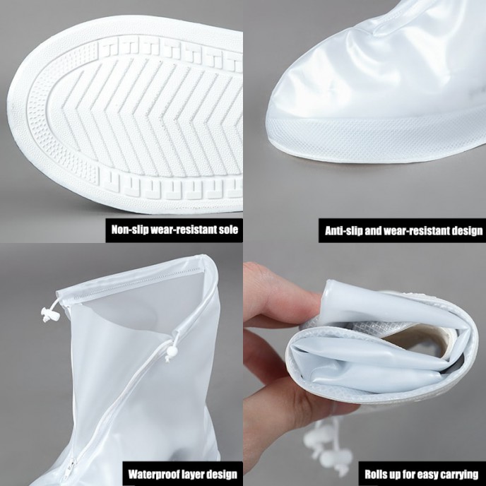 Wear-resistant and waterproof shoe cover