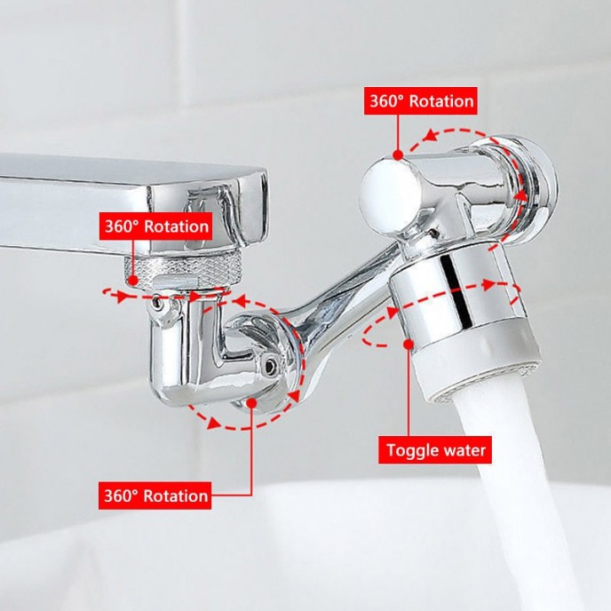 Universal faucet spout