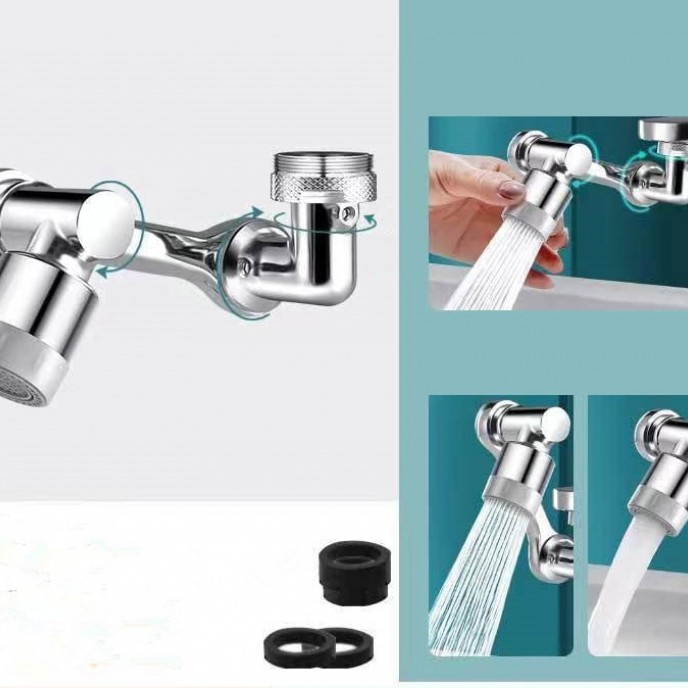 Universal faucet spout