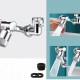 Universal faucet spout