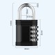 Zinc alloy combination padlock