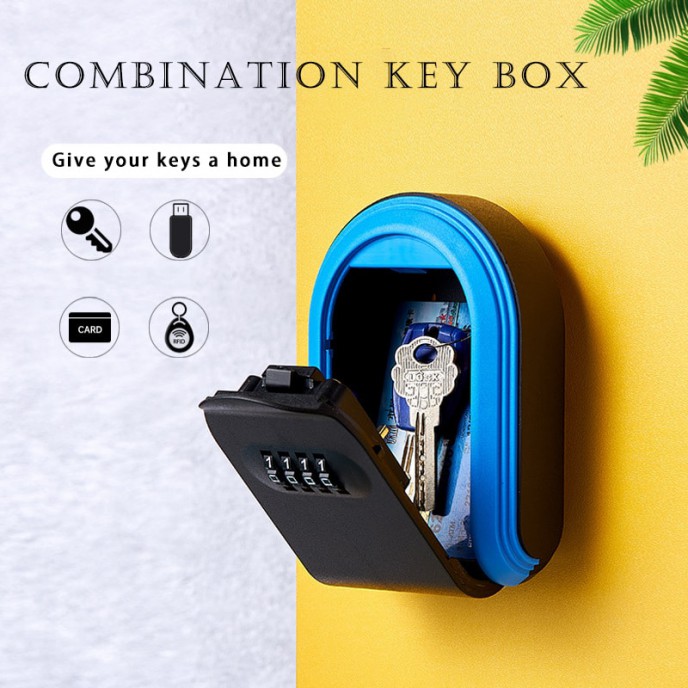 Plastic Combination Key Box