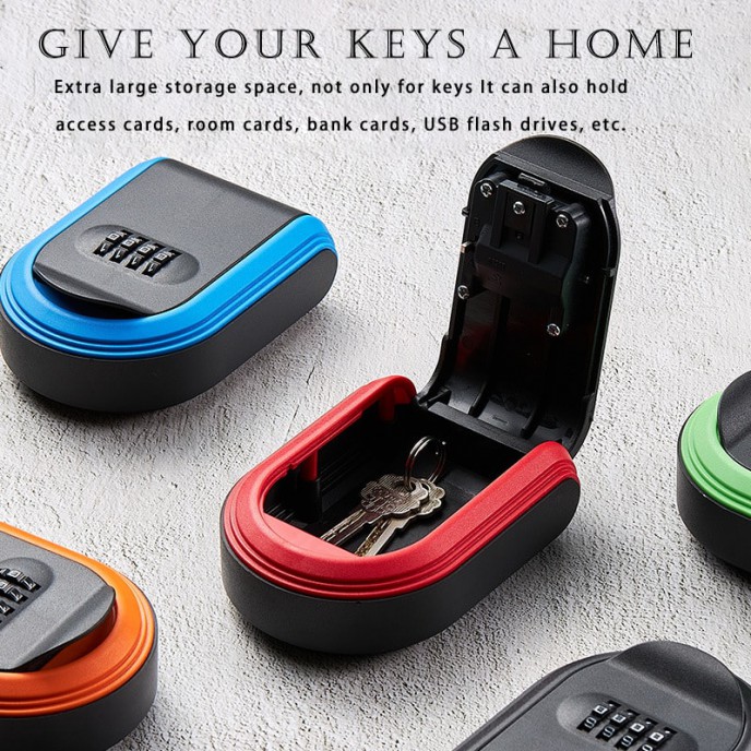 Plastic Combination Key Box