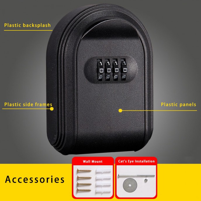 Plastic Combination Key Box