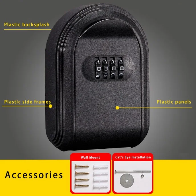 Plastic Combination Key Box