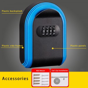 Plastic Combination Key Box