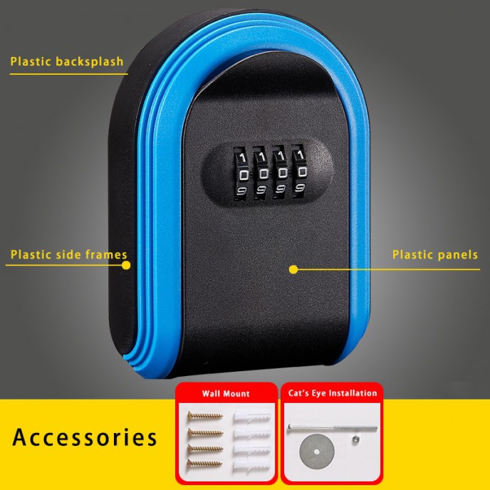 Plastic Combination Key Box