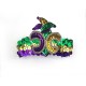 Mardi Gras Sequin Bracelet