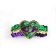 Mardi Gras Sequin Bracelet