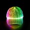 led fiber optic light-emitting cap led fiber optic light-emitting cap