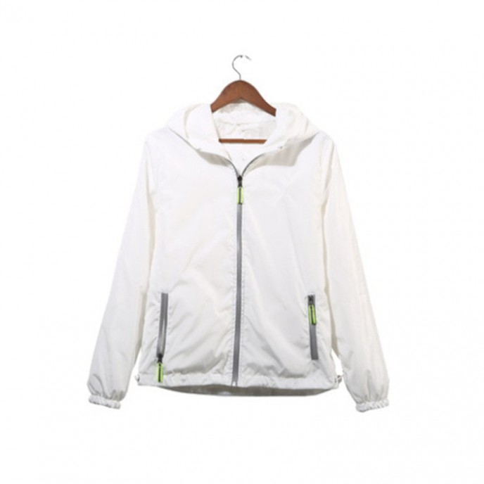 LED Hooded Windbreaker Jacket