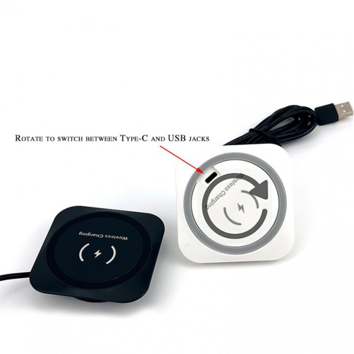 Desktop wireless charger 15W fast charging