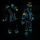 LED jazz fluorescent performance costumes